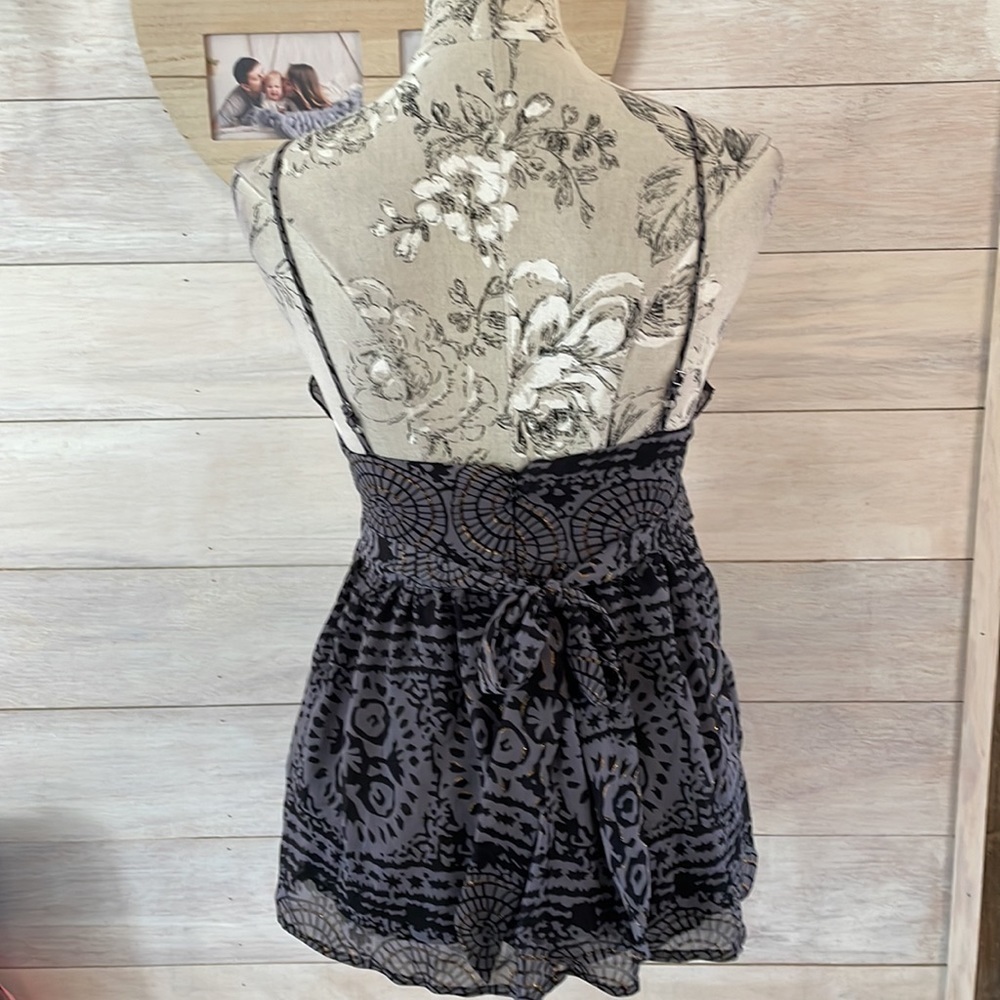 *kirra Black Gray Top M - Picture 3 of 4